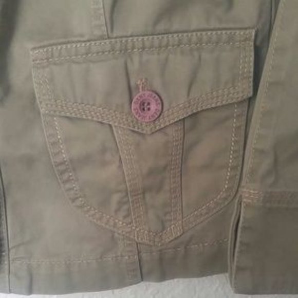 0514 DKNY Jeans-Donna Karan Cotton Unlined Jacket SZ L - Picture 3 of 8